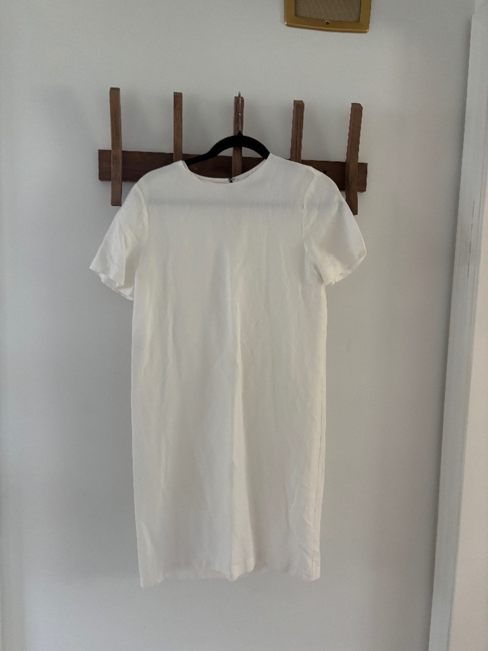 Jenni Kayne White Linen Shift Dress XS